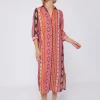 Dresses*Vilagallo Dress Antonella Navajo Pink Stripes