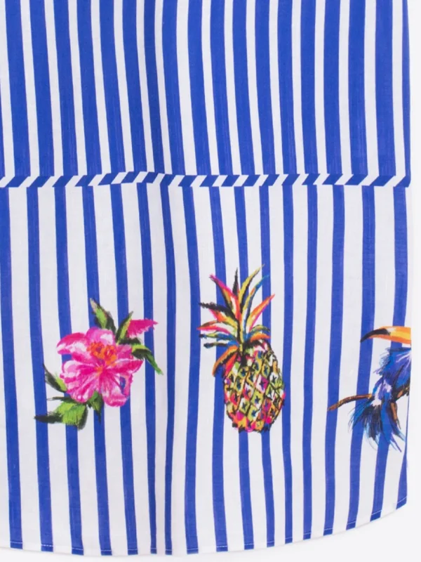 Dresses*Vilagallo Dress Dani Tropical Link Stripes