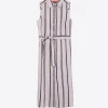 Dresses*Vilagallo Dress Livia Elba Stripes
