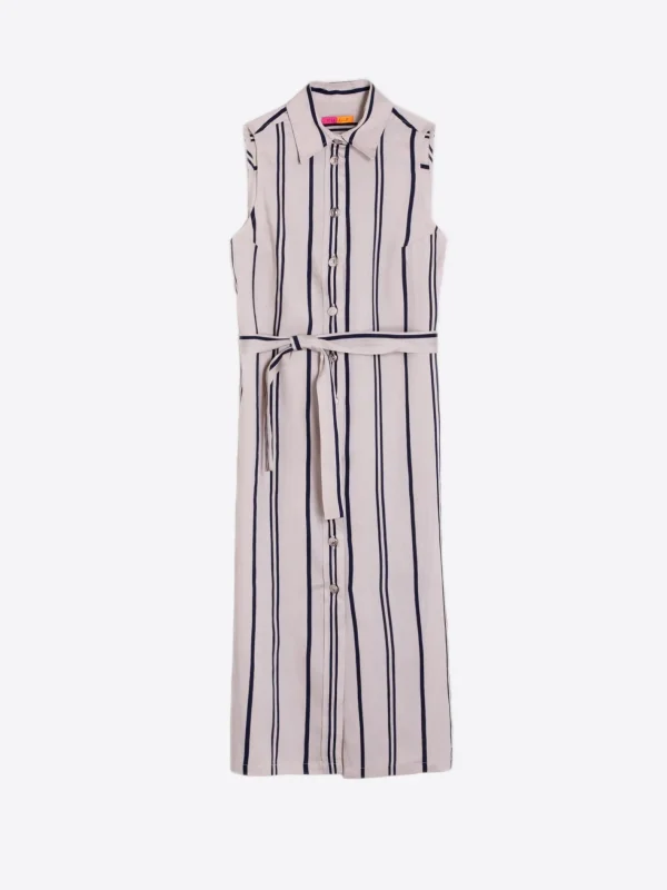 Dresses*Vilagallo Dress Livia Elba Stripes