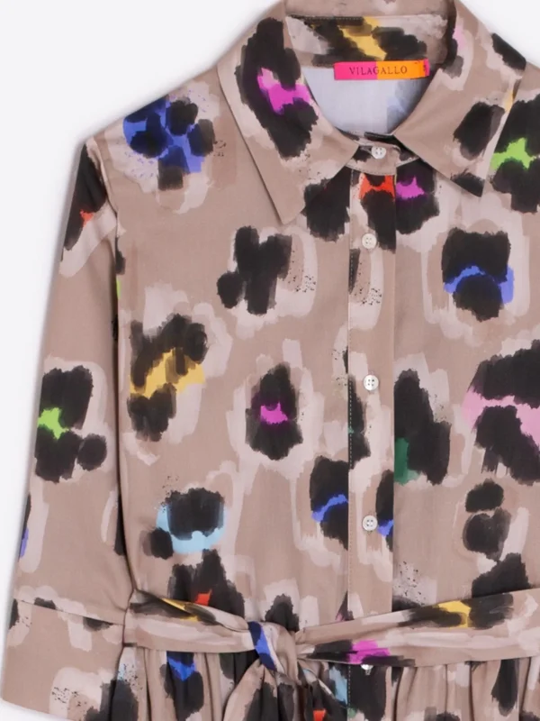 Dresses*Vilagallo Dress Natalia Animal Print Xl