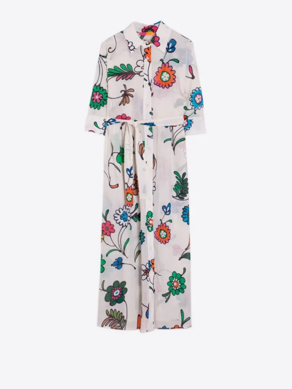 Dresses*Vilagallo Dress Natalia Daisy Flower Print