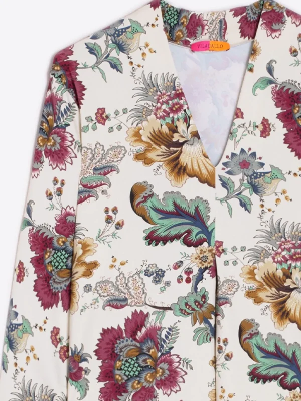 Dresses*Vilagallo Dress Noam Flower Edition