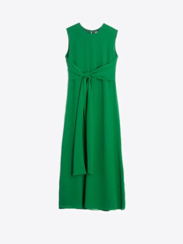 Dresses*Vilagallo Dress Tamara Green Chiffon