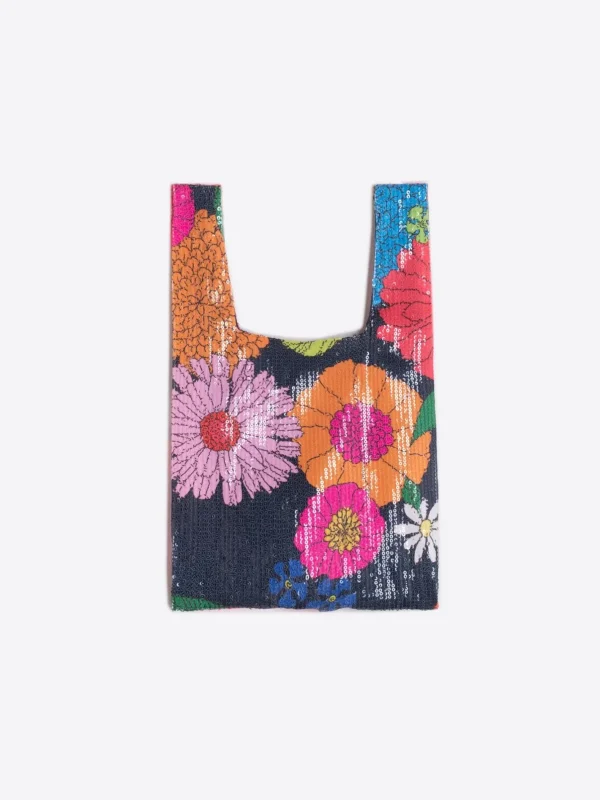 Party & Occasion Wear*Vilagallo Handbag Tshirt Maxi Flower Sequins