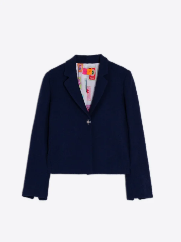 Jackets*Vilagallo Jacket Imma Navy Madelaine