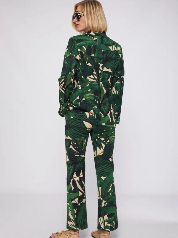 Jackets*Vilagallo Jacket Lidia Maxi Tropical Print