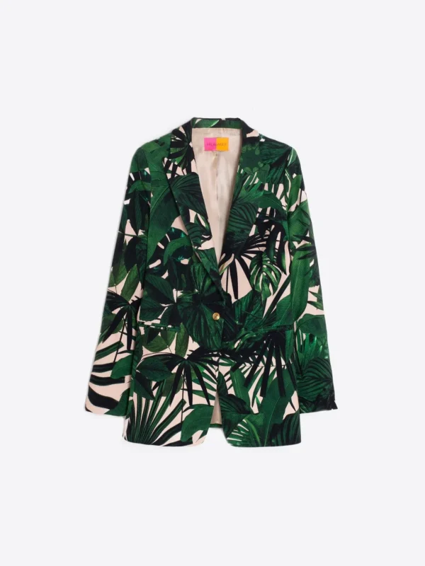 Jackets*Vilagallo Jacket Lidia Maxi Tropical Print