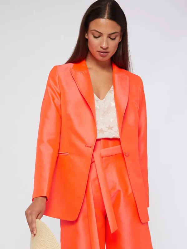 Jackets*Vilagallo Jacket Sophia Mikado Neon