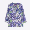 Shirts*Vilagallo Shirt Francina Watercolour Ikat