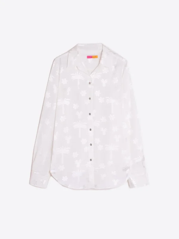 Shirts*Vilagallo Shirt Gaby Jacquard La Palma