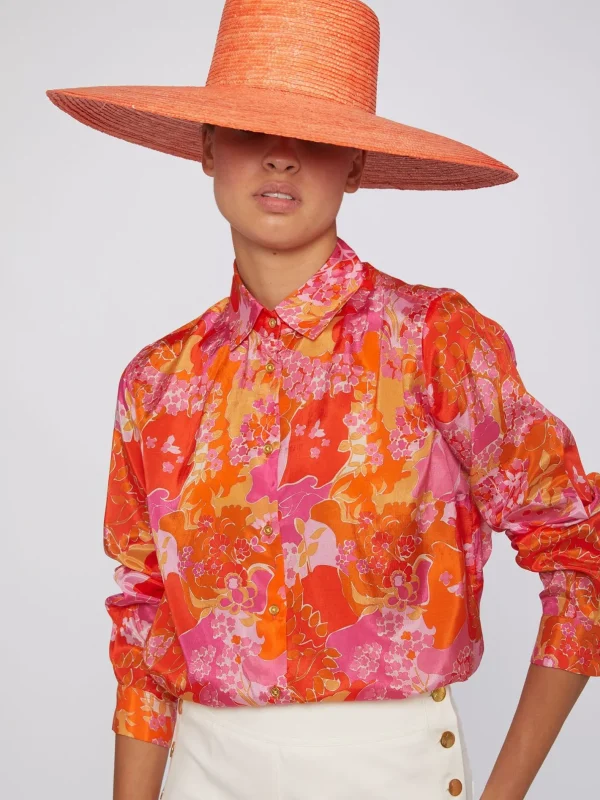 Shirts*Vilagallo Shirt Isabella Pink Blossom