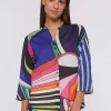 Shirts*Vilagallo Shirt Juliet Abstract Print