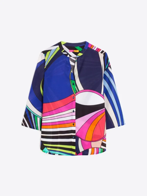 Shirts*Vilagallo Shirt Juliet Abstract Print