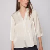 Shirts*Vilagallo Shirt Leandra Exru Satin
