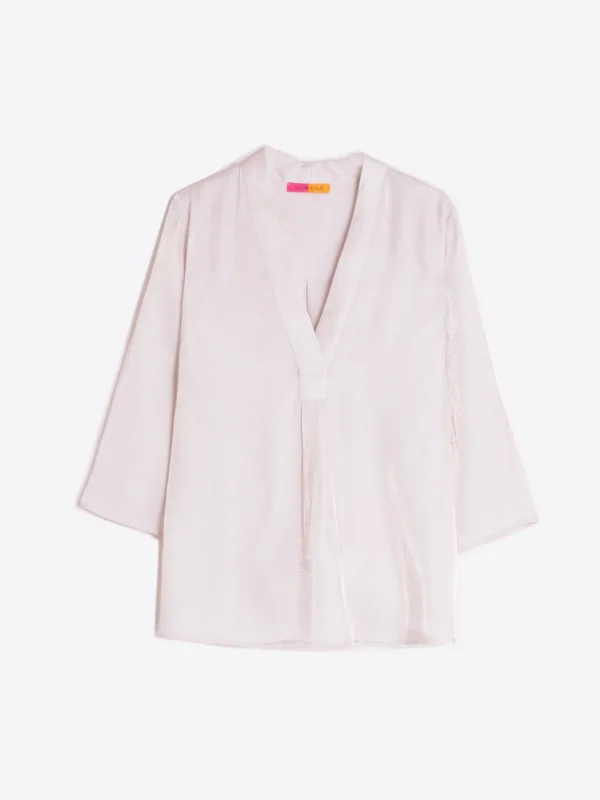 Shirts*Vilagallo Shirt Leandra Exru Satin