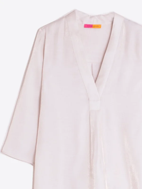 Shirts*Vilagallo Shirt Leandra Exru Satin