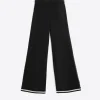 Trousers*Vilagallo Trouser Biarritz Navy Light Knit