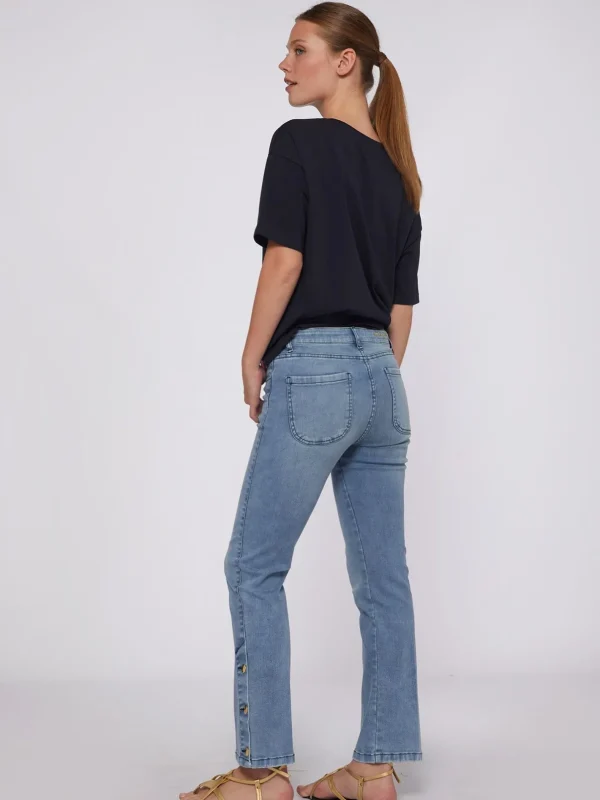 Trousers*Vilagallo Trouser Gabriella Light Denim