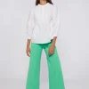 Trousers*Vilagallo Trouser Noa Green