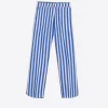 Trousers*Vilagallo Trouser Ornella Ocean Stripe