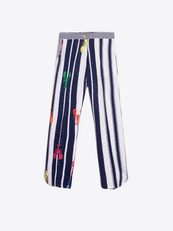 Trousers*Vilagallo Trouser Ornella Patchwork Print