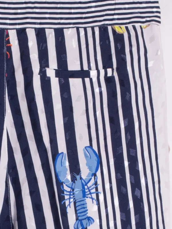 Trousers*Vilagallo Trouser Ornella Patchwork Print