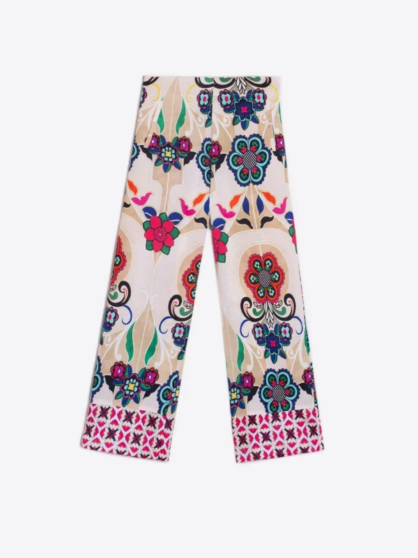 Trousers*Vilagallo Trouser Sandra Floral Noveau