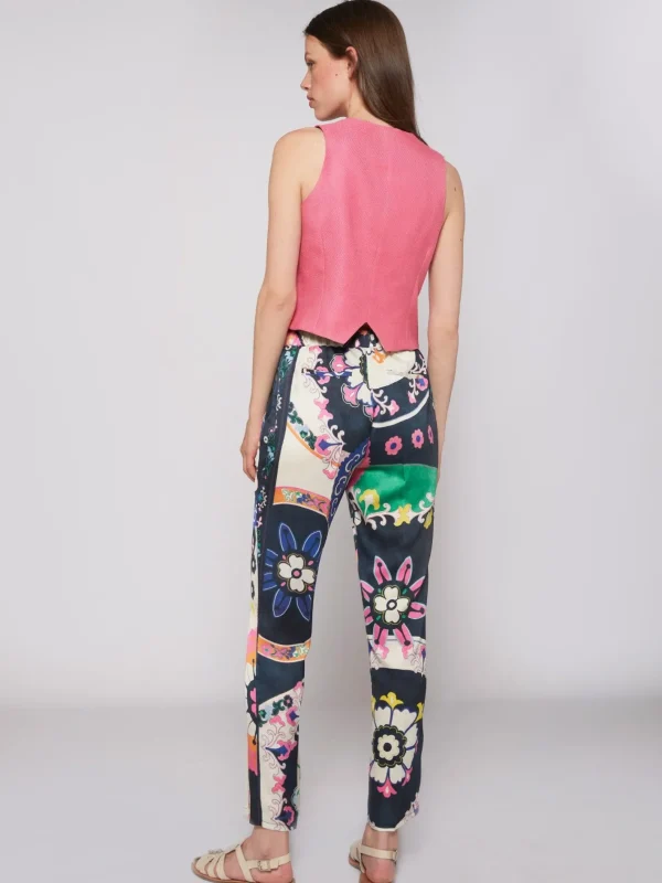Trousers*Vilagallo Trouser Tiffany Suzani